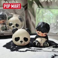 Hirono Hot Selling Genuine Popmart Hirono Doll Panda Hang Card Blind Box Trendy Toy Figurine Desktop Ornament Collection Gifts