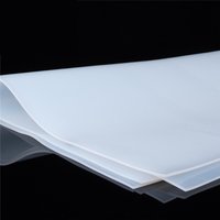 Translucent Silicone Rubber Sheet White Silicone Gasket 1mm 2mm 3mm No Peculiar Smell High Temperature Resistance Silicone Sheet
