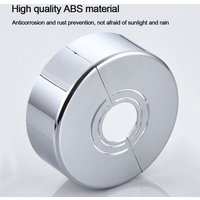 New Useful ABS Shower Kitchen Faucet Cover Adjustable Plating Faucet Decorative Cover Wall Flange Kitchen Tap Accessories Shower