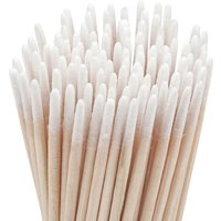 100/300 /500Pcs Disposable Ultrasmall Cotton Swab Brush Lint Free MicroWood MakeupBrushes Eyelashtattoo clean,Tattoo accessories