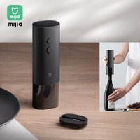 Mijia Electric Wine Opener- Automatic Cork Remover with Foil Cutter for Red Wine Bottle, One-Touch Operation AAA Battery Powered