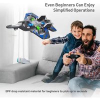 EPP Foam Remote Control Foam Fighter RC Drones Gravity Sensing Four Motor Helicopter Toy Portable Durable RC Hobby Jet Plane
