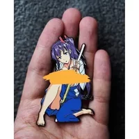 Demon Sword Princess Amaya Chunlian Metal Badge Brooch PIN