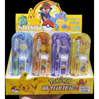 1/2/4PCS for Pikachu Mechanical Pencil Set Automatic Student Pencils Refills Art Sketch School Supplies Kawaii Stationery