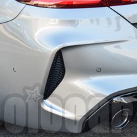 ACEXXON Honeycomb Glossy Black Rear Bumper Reflector Inserts for BMW F91 F92 F93 M8