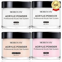 Poudre Acrylique Professionnelle pour Extension d'Ongles, Polymère Coloré