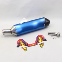 Motorcycle Exhaust Muffler Pipe FMF Slip-on for KTM 690 SMC R Enduro R GASGAS 700 SM ES Husqvarna 701 Supermoto Enduro DB Killer