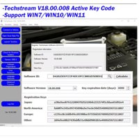 Newest Version FOR TOYOTA TIS Techstream 18.00.008 software Link and Active Code Work with MINIVCI MINI VCI