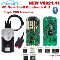 A+Quality V2021.11 V2020.23 Multidiag Pro+ VD150 Single PCB Board TCS Pro Scanner OBD2 Code Reader for Cars/Trucks