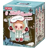 POP MART POP ATTACH SKULLPANDA Off Mode Series Mini Doll Mystery Box Genuine Blind Box Guess Toys Bag Ornament Figurines Home image 4