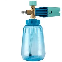 1LFoam Lance Fully Transparent for Car Washers with Nozzle Foam Gun Foam Genenrator Sprayer Cannon for High Pressure Water Pumps