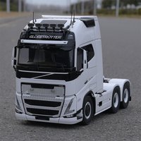 RC Truck LED Headlight Chin Kit For 1/14 Tamiya RC Truck Tractor VOLVO FH16 LX750 56375 56360 56362 DIY Toy Model RC Car Parts