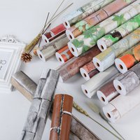 Self-adhesive 3d Brick Pattern Wallpaper Dormitory Table Cabinet Rental Room Renovation and Renovation Waterproof Contact Paper