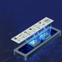 10Gbps With Display Screen Intelligent Digital USB3.2 Gen2 Type C Disk Box M.2 SSD Enclosure M2 SSD Case NVMe SATA Dual Protocol