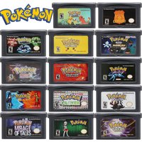 GBA Game Cartridge 32 Bit Video Game Console Card Pokemon Series FireRed Rocket Unbound Radical Red Sienna Sweet for GBA