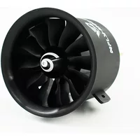 XFly X7 12 Blades 70mm EDF Motor Power Group Fan 2860-KV2200/3060-KV2000 6s Inrunner Brushless Motor Rc Model Jet Aircraft