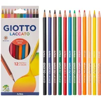 12 Pieces/Box Wooden Colored Pencils Kawaii Kids Drawings Non-toxic Art Round Pencil for Students School Supplies