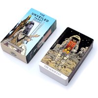 The Unveiled Tarot Deck by Jesse Lonergan Illustrated Card Set with Foreword by Mike Mignola Unique Art Design for Tarot Enthusi