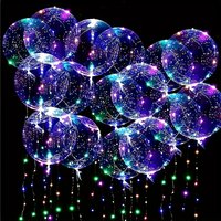 20pcs Transparent Glitter Bubble Decorations, Suitable for Weddings, Engagements, Christmas, New Year, and Valentine's Day
