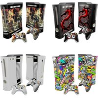 Personalization Custom Design Skin Sticker for Xbox 360 Consoel and 2 Controllers Decal Vinyl for Xbox 360 Skins Sticker
