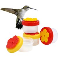 Flower Hummingbird Ring Feeders For Outdoors Bird Feeders Garden Backyard Pet Bird Feeders Yard Bird Water Drinking Supplies 1Pc