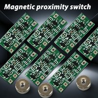 Magnetic Induction PCB DC 5V 12V 24V for Book Light,Gift Box Light,Automatic ON/OFF Magnetic Proximity Switch LED Light Sensor