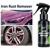 Car Paint & Wheel Iron Particles Powder Rust & Dust Remover Auto Rim Metal Multi-Purpose Cleaning Spray HGKJ S18