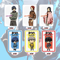 Persona 30th Makoto Yuki 15cm Acrylic Stand Keychain Casual Gaming Merch Action Figure Collection Model Decoration Toy Gift