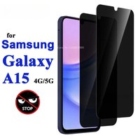 1-4Pcs Anti Spy Screen Protector For Samsung Galaxy A15 4G 5G A55 A35 A25 A05S Phone Glass For Samsung A54 A34 A23 A52S A13 A14