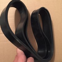 Holz bearbeitungs bands äge Scrollrad Gummiband säge Scroll rad rutsch feste Anti-Noise-Gummiring Holz bearbeitung Ersatzteile ersetzen