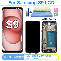 TFT For Samsung S9 LCD Display Touch Screen Digitizer+Frame For Samsung G960 G9600 G960F LCD Replacement