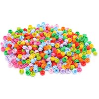 300PCS Round 1x1 with Flower MOC Building Blocks Compatible 24866 Kit Plate 5 Petals Brick Particle Educational Toys Kid Gift