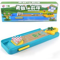 Mini Desktop Bowling Game Toy Funny Indoor Parent-Child Interactive Table Sports Game Toy Bowling Educational Gift For Kids