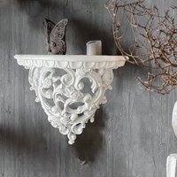 Victorian Style Decorative Door Transom,Wall-Mounted Floating Display Shelf,Suitable for Wall and Garden Decoration,Storage Rack