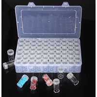 24/30/60-Bottle Diamond Painting Storage Boxes, Including Number Stickers, Label Stickers, Diy Organization And Storage Tools.