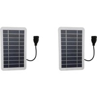 CJSD-2X Solar Portable Charging Board Waterproof Solar USB For Outdoor Travel And Camping Mobile Power Supply