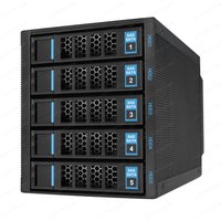 5-Bay SAS/SATA Hard Drive Docking Station - USB Type-C for 3.5/2.5" HDD/SSD Expansion