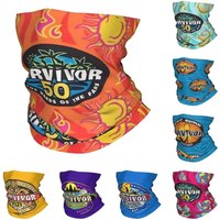 AliExpress NONE S-Survivors Bandana Neck Cover Printed Wrap Scarf Multi-use Cycling Scarf Running for Men Women Adult Windproof