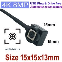 4K 500W OTG Mini Camera Zoom AF Auto Focus Micro USB Module Camcorder 8MP 5MP Automatic Focus Lens for Use Android Mobile Phone