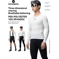AliExpress ROCKBROS Men Cycling Long Sleeves T-shirts Summer Spring Breathable Quick Dry Anti-sweat Cycling Bike Underwear Base Shirt