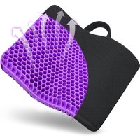Soft and Elastic Silicone Multi-Purpose Car Seat Cushions For Pressure Relief Back Tailbone Pain Home Office Wheelchair Chair