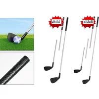 Golf Wedge Portable Chipper Club Golf Course Supplies Equipment Gift Toy Sports Unisex Adults Golf Training Device