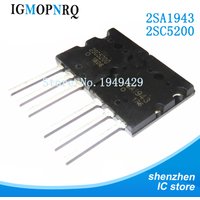 20pcs/lot 10pcs A1943+10pcs C5200 2SA1943 2SC5200 TO-3P pair tube amplifier new