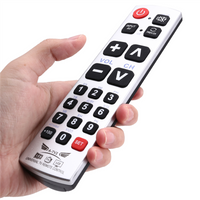 A97I-A-TV2 Big Button Universal TV Remote Control For Galaxy Matrix LED LCD Tvs Easy For Old People