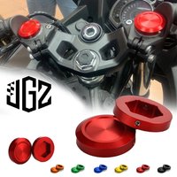 Motorcycle Front Fork Suspension Top Cover Cap CNC Aluminum For YAMAHA R15v3 v4 R15m Accessories