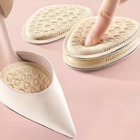 2 Pairs Soft Round Toe Anti-Pain Insoles | Non-Slip Foot Cushion for High Heels, Casual Shoes, Comfortable Shoe Inserts