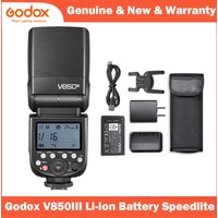 Godox V850III 76W 2.4G GN60 Wireless X System Li-ion Battery Camera Speedlite Flash for Canon Nikon Sony Pentax Olympus
