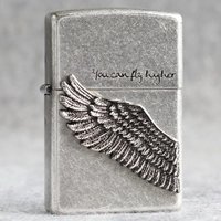 Original Zippo Windproof Lighter Vintage Silver Gift for Men Boyfriend