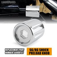 Motorcycle Rear Knob Pre-load Adjuster Cover 54000137 For Harley Softail Fat Boy 114 FLFBS Sport Glide FLSB Breakout FXBR FLHXSE
