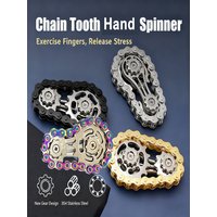 AliExpress NONE Metal Sprockets Flywheel Gear Fingertip Gyro Fidgeting Spinner Antistress Anxiety Bike Chains Spinner Fidget Toys for Adult Kids